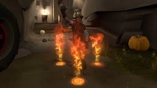 TF2 Unusual Taunt Effect Preview - Flames of Ambition