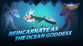 Reincarnate as the Ocean Goddess New Hero  Kadita Trailer  Mobile Legends Bang Bang