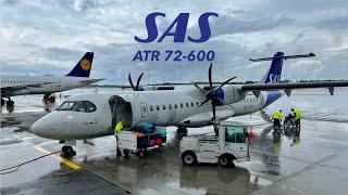 Scandinavian Airlines ATR 72-600  Copenhagen to Gothenburg  SAS Economy Class Full Review