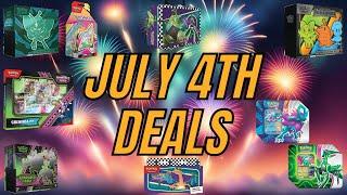 July 4th Pokémon Card DEALS Celebrate with Fireworks and Savings