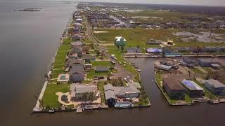 Rockport TX - Before and After Hurricane Harvey - Aerial Drone Video