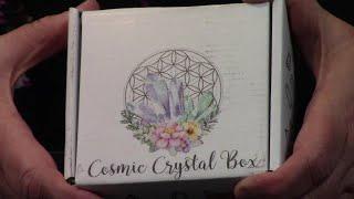 Unboxing Cosmic Crystals Subscription Box for November 2021