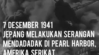 7 Desember 1941 - Terjadi Serangan di Pearl Harbor