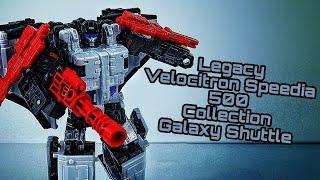 Transformers Generations Legacy  Velocitron Speedia 500 Collection Galaxy Shuttle