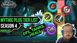 Season 4 DPS Tier List in M+ Patch 10.2.6  WoW Dragonflight