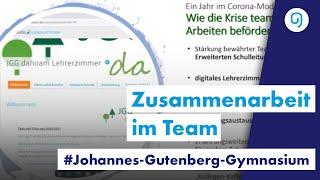 Johannes-Gutenberg-Gymnasium Zusammenarbeit im Team