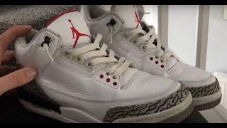 Nike Air Jordan 3 Retro 2011 - White Cement REVIEW AND ON FEET