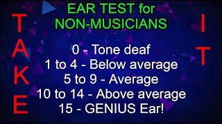 Are you TONE DEAF or MUSICALLY GIFTED? A FUN test for non-musicians