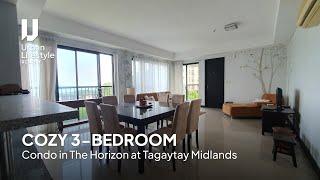 Cozy 3-Bedroom Condo in The Horizon at Tagaytay Midlands for Sale