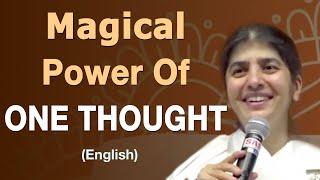 Magical Power Of ONE THOUGHT Part 5 English BK Shivani