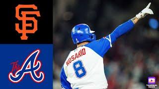 Atlanta Braves Highlights vs The Giants  2023 MLB Highlights  81923