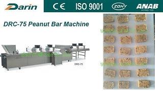 DRC 75 Granola Rice BarHalva BarNuts Bar Cutting Machine Azerbaijam