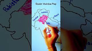 Greater Khalistan Map  Do you know about Khalistan Map  Khalistan Map  5min Knowledge