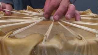 How to make a traditional Coast Salish Drum Jorge Lewis Drum Maker