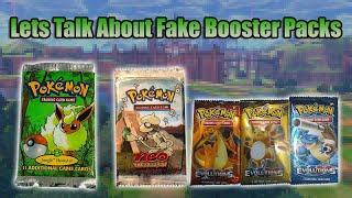 Lets Talk About Fake and Resealed Booster Packs