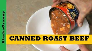 Whats In Canned Roast Beef And Gravy...Hereford Roast Beef