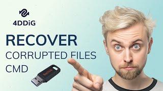 Detailed How to Recover Corrupted Files from USB Using CMD without Losing Data Tenorshare 4DDiG