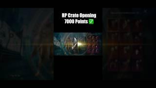 A7 RP Choice Crate Opening Pubg #shorts