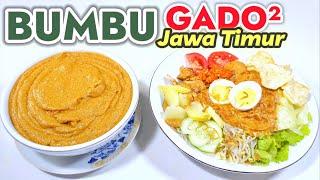 MANIS GURIH LUMER DI MULUT -- RESEP BUMBU GADO GADO JAWA TIMUR  ADA BAHAN ISTIMEWANYA