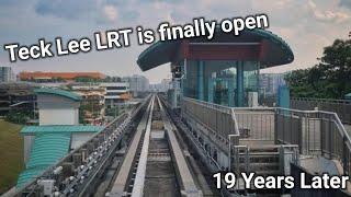 Teck Lee LRT Station Is Finally Open