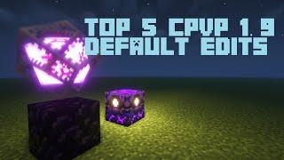 Top 5 Crystalpvp Best Default Texturepack Edits  1.9+