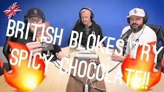 British Blokes Try Spicy Chocolate  Office Blokes Try