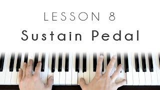 Sustain Pedal - How to use it - Piano Lesson