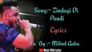 Milind Gaba Zindagi Di Padi  Bhushan Kumar  Jannat Zubair Nirmaan Shabby  Hindi New Song 2019