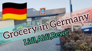 Grocery in Germany  2022  Cheap grocery store in Germany  Lidle Netto Aldi  Einkaufen 