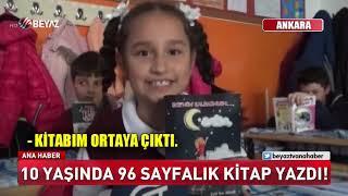 10 yaşında 96 sayfalık kitap yazdı