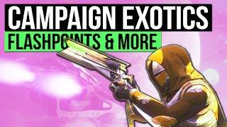 DESTINY 2  EXOTIC CAMPAIGN REWARDS - Weekly Flashpoint Events New Raid Info & Rumble PvP Removed