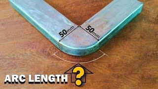 HOW TO CUT A SQUARE TUBING TO 90° WITH PROPER RADIUS CORNER