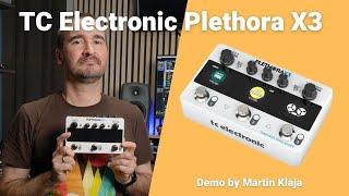 TC Electronic  PlethoraX3  Demo by Martin Klaja