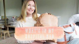 WHATS IN MY HOSPITAL BAG FOR BABY #2