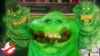 Slimey & Starving  ALL Slimer Scenes  GHOSTBUSTERS I & II