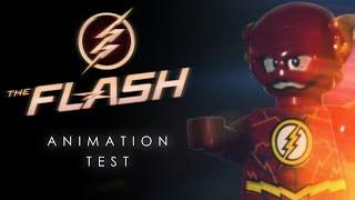 Lego DC Animation Test  The Flash In The Speed Force 