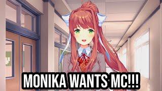 Monika Wants MC To Join DDLC MOD The Rising Night Part 3