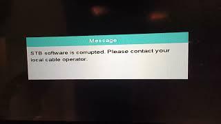 TACTV ARASU CABLE STB SOFTWARE IS CORRUPTED