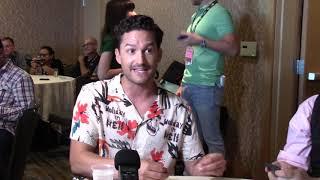 Ben Aldridge talks Thomas Wayne Batman and Pennyworth on EPIX at SDCC 2019