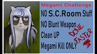 Megami Challenge  Megami Kill ONLY & Clean Up Done Faster  Yandere Simulator Mod