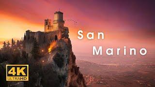   San Marino Сан Марино  Walking Tour  4K 60fps UHD