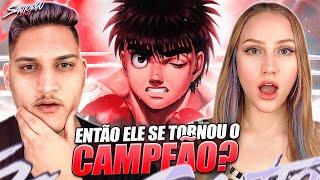 O Que Significa Ser Forte?  Makunochi Ippo Hajime no Ippo  Zeus - REACT EM CASAL