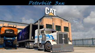 Peterbilt 3xx Holiday Gift Delivery Las Vegas to Kingman ProjectNG Graphics ATS 4k 1.43