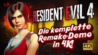 LETS PLAY Resident Evil 4 Remake CHAINSAW-DEMO in 4K  KOMPLETT  Das Kettensägen-Bingo Deutsch