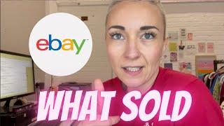 What SOLD on EBAY in AUGUST - 1 Sale Per Day.....