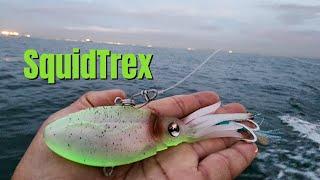 Best Squid Lure Ever Made - Nomad Squidtrex for Barred Sand Bass