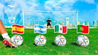 ¡¡ PENALTI SORPRESA   EN el MUNDIAL de QATAR 2022  ¡Retos de Fútbol