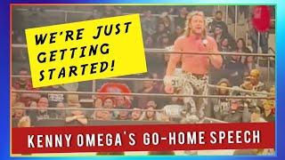 Kenny Omega go-home speech after AEW Dynamite goes off-air  November 30 2022 Indianapolis Indiana