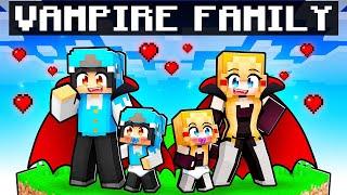 Having a VAMPIRE FAMILY in Minecraft