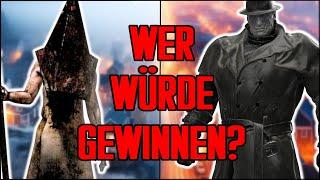 Mr. X gegen Pyramid Head Wer würde gewinnen? - Resident Evil & Silent Hill Lore - Lorecore Legends